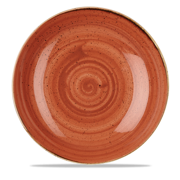 Spiced Orange Coupe Bowl 31cm